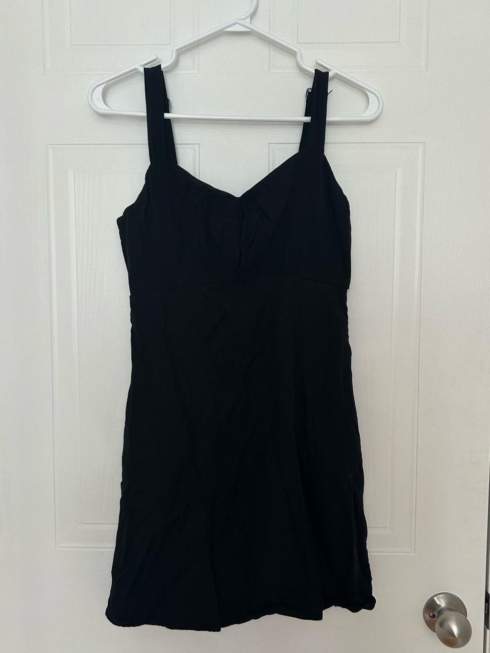 Old Navy Black Mini Dress with Wide Straps - Women’s Size S